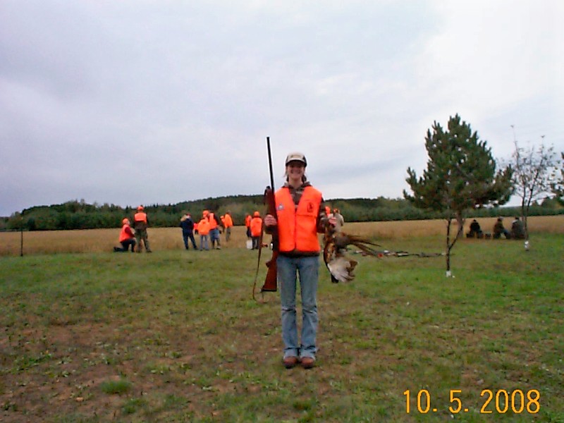 successful hunter with pheasant